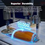 Lomeluous Queen Mattress 14 Inch,Luxurious Layered Support Queen Size Mattress with 3” Pressure Relie Layer and Coils System for Proper Lumbar & Hip Support, Cooling Upgrade Medium Firm