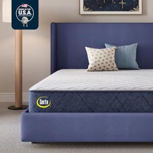 Serta Five Star Mattress Tranquility 12-Inch Firm– King– Zoned Support, Pressure Relief, Cooling– Bed-in-a-Box – Ideal for Back & Stomach Sleepers – 100 Night Trial, 10-Year Limited Warranty