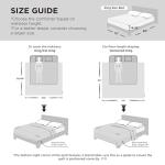 Bedsure Comforter Duvet Insert - Quilted Comforters Oversized King Size, All Season Duvet, GentleSoft Down Alternative Bedding, with 8 Tabs, Gifts for Women/Men, White, Oversized King 116 x 98 Inches