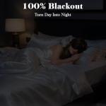 Fygrip 3D Eye Mask Sleep Mask for Men & Women, 100% Pressure-Free & Light Block-Out Eye Mask for Sleep with Easy Adjustable Strap, Night Eye Cover for Travel, Black