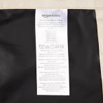 Amazon Basics Portable Blackout Curtain Shade with Suction Cups, 50"W x 78"L, 2-Pack, Beige