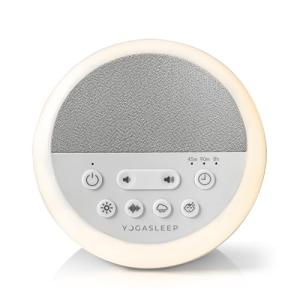 Yogasleep Nod White Noise Sound Machine, With Soft Night Light & Sleep Timer, 20 Sound Options Including Lullabies, Nature & Pink Noise, Sleep Aid For Baby & Adults, Noise Canceling For Office Privacy