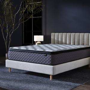 Signature Design by Ashley King Size Augusta2 Mattress 12 Inch Euro Pillow Top Hybrid Mattress with Lumbar Support Gel Memory Foam, Fiberglass Free, Mattress In A Box