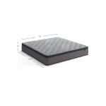 Signature Design by Ashley King Size Augusta2 Mattress 12 Inch Euro Pillow Top Hybrid Mattress with Lumbar Support Gel Memory Foam, Fiberglass Free, Mattress In A Box