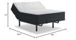Signature Design by Ashley Hybrid 1300 13 Inch Plush Gel Memory Foam Mattress with Edge Support for Pressure Relief, Queen, Fiberglass Free, Mattress in A Box