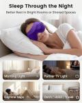 3 Pack Sleep Masks for Women & Men: True Blackout Eye Mask for Sleeping, 3D Contoured Zero Eye Pressure, Lash-Friendly (Blink Freely), Side Sleeper Comfort, Adjustable Strap Blindfold, Night Eye Cover