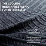 MLILY EGOHOME 14 Inch Hybrid Queen Size Mattress, Memory Foam Pocket Spring Mattress for Cooling Sleep, Bed in a Box, CertiPUR-US Certified, Pressure Relief, 60x80x14 Black