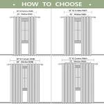 Blackout Curtains 72 Inch Extra Wide for Bedroom Sliding Glass Patio Door,2 Panels Grommet Darkening Large Window Shade Dark Light Black Out Blinds for Living Room,6x7 6 x 7 FT Width by 84in Length