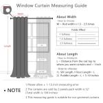 MYSKY HOME 100% White Blackout Curtains for Living Room Bedroom 84 Inches Long Total Light Blocking Drapes for Girls Room Thermal Insulated Curtains with Pom Pom Sheer Grommet Set of 2, 52W x 84L