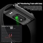 LICNPHLL Smart Bracelet,Activity Trackers for Man&Women,Fitness Tracker Band, 24H Sleep Tracker,All-Day Continuous Heart Rate Blood Oxygen Stress HRV Monitor,170+ Sport Mode with Free APP (Green)