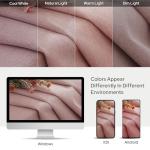 HOMEIDEAS Blush Pink 100% Blackout Curtains 84 Inches Long, Thick Faux Linen/Linen Blend Textured Window Drapes, Cute Room Darkening Grommet Curtains for Girls Bedroom, Nursery, Living Room