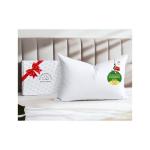 PlushHavenCloud White Goose Down Pillow Luxury Hotel Bed Pillow with Natural 800+Fill Power, Goose Down Fiber Pillow for Sleeping, 700TC Cotton Shell, Standard Size - Firm/More Support, 1 Pack