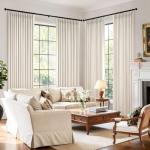 MIULEE Pinch Pleated 100% Blackout Curtains 90 Inch Long 4 Panel Set for Bedroom Thick Linen Memory Trained Pleat Living Room Darkening Back Tab Double Layer Thermal Insulated Drapes, Birch