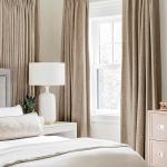 MIULEE 100% Blackout Linen Textured Curtains for Bedroom Solid Thermal Insulated Copper Brown Grommet Room Darkening Curtains & Drapes Luxury Decor for Living Room Nursery 52 x 96 Inch (2 Panels)