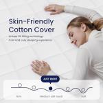 Queen Mattress, 2026 Upgraded 16 Inch Queen Size Mattress in a Box, Cool Gel Memory Foam Hybrid Mattress, Individual Pocket Spring, Back Pain Relief, Motion Isolation, Strong Edge Support, CertiPUR-US