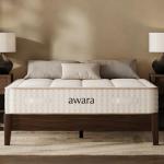 Awara Natural Hybrid Queen Mattress 10 Inch - Certified Organic Natural Latex - Sustainable New Zealand Wool - Fiberglass-Free - 365-Night Trial
