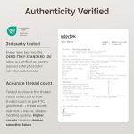 California Design Den Luxury 800 Thread Count 100% Cotton Sheets for Queen Size Bed - Soft Sateen,Deep Pockets for a Snug Fit, Durable Bedding Set - White Sheets