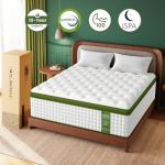 BedStory Firm Cal King Mattress 13 Inch, Hotel Collection Hybrid Mattresses –Targeted Lumbar & Shoulder Support for Back Pain Relief, Fiberglass-Free, CertiPUR-US Certified, 365-Night Trial