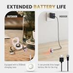 Oucscru Smart Ring for Women Men, Health Tracker with Heart Rate/Blood Oxygen/Blood Pressure/Sleep Monitor/Step Counting, IP68 Waterproof Fitness Ring, No App Fees (Rose Gold, 7#)