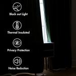 MIULEE Velvet Curtains 96 inches 2 Panels - Luxury Blackout Curtains for Bedroom Living Room Thermal Insulated Super Soft Window Drapes Rod Pocket & Back Tab, Olive Green, W52 x L96 inches