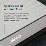 Siena 10” Queen Hybrid Firm Mattress - Memory Foam & Innerspring System - 180 Night Trial - Premium Pressure-Relieving Layers - 10 Year Warranty - Mattress in a Box - CertiPUR-US Certified