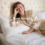 viewstar Bed Pillows Queen Size Set of 2, Hotel Collection, Down Alternative Soft Pillow for Back, Stomach or Side Sleepers, White