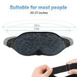 2023 Fashion Sleep Mask, Sleeping Mask for Women, 100% Blackout Eye Mask, Soft Covering Strong Light, Suitable for Travel/Yoga/Nap (Leopard Print)
