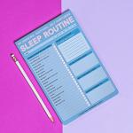 Knock Knock Sleep Routine Pad: My Awesome, Soothing, Self-Nurturing Sleep Tracker & Sleep Checklist, 6 x 9-inches (12639)