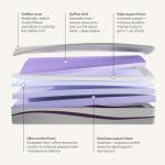 Purple Plus Twin Mattress - 11" GelFlex Grid, Premium Comfort Foam, Better Than Memory Foam, Temperature Neutral, Responsive, Breathable, Pressure Relief, Made in USA