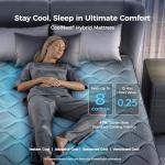 Sweetnight CoolNest 14 Inch King Size Mattress, King Mattresses with DuoSense Pillow Top & Dynamic Coil for Feels up to 8° Cooler, Medium Memory Foam Mattress Pressure Relief CertiPUR-US Certified