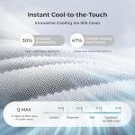 Sweetnight CoolNest 14 Inch King Size Mattress, King Mattresses with DuoSense Pillow Top & Dynamic Coil for Feels up to 8° Cooler, Medium Memory Foam Mattress Pressure Relief CertiPUR-US Certified