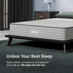 Siena 10” Queen Hybrid Firm Mattress - Memory Foam & Innerspring System - 180 Night Trial - Premium Pressure-Relieving Layers - 10 Year Warranty - Mattress in a Box - CertiPUR-US Certified