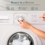 viewstar Bed Pillows Standard Sizes Set of 2, Hotel Quality Cooling Down Alternative Gusseted Pillows for Side, Back, or Stomach Sleepers, White