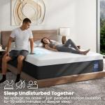 VISCOFLEX Firm King Mattress - 14 Inch Gel Memory Foam Mattress King, Extra Spinal Alignment for Back Pain Relief, Motion Isolation & Deep Sleep - Assembled in USA, Fiberglass Free, CertiPUR-US