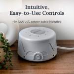 Yogasleep Dohm Classic (Gray) The Original White Noise Machine, Soothing Natural Sound from A Real Fan, Noise Cancelling for Office Privacy, Travel & Meditation, Sleep Therapy for Adults & Baby