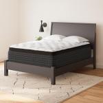 Signature Design by Ashley King Size Ultra Luxury 16 Inch Hyper Cool Euro Top Hybrid Mattress with Cooling Gel Memory Foam, Fiberglass Free, Mattress In A Box