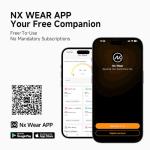 CCHEEN Smart Bracelet, Subscription-Free 24/7 Health Tracking, Heart Rate, SpO2, HRV & Sleep Tracker with IPX8 Waterproof, Wearable Activity & Fitness Tracker, 7-Day Battery, 2 Bands (Black)