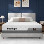 Firm King Mattress 14 Inch (Hotel Collection) Luxury Hybrid King Size Mattress In A Box, With Cool Gel Memory Foam & Pocket Springs, Extra Edge Support, Therapeutic, Removable Cover, 365-Night Trial