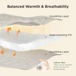 Bedsure Cal King Comforter - California King Comforter for All Season, Ultra-Soft Quilted Down Alternative Duvet Insert, Blanket for Bed, with 4 Tabs, Machine Washabl, Dark Green, 96x102 in