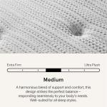 Beautyrest Silver BRS900 12.25” Medium Full Mattress, Cooling Technology, Supportive, CertiPUR-US, 100-Night Sleep Trial, 10-Year Limited Warranty, White