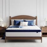 Avenco King Size Mattress, 14 Inch King Mattress with Individually Smarts Pocket Springs for Back Pain Relief, Hypoallergenic Fabric Box Spring No Need, Mattresses in a Box with Medium Plush Support