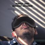 2Pack Silk Sleep Mask,IEKEODI Eye Mask for Sleeping，Elastic Blackout Eye Mask & Blindfold for Full Night's Sleep,Travel and Nap(Black+Purple)