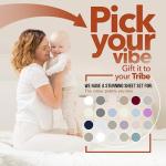 TEXAS LINEN CO. 100% Egyptian Cotton Queen Size Sheets Set - 4 PC 600 Thread Count Egyptian Cotton Bed Sheets Queen Size (Teal), Extra Soft, Cooling, 16" Deep Pocket Sateen Weave Luxury Hotel Bedsheet