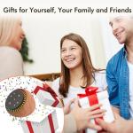 DreamSky Sound Machine for Sleep, White Noise for Sleeping Adults & Baby, Brown Noise Fan for Office Privacy & Noise Canceling, 26 Sounds & RGB Light, USB-C Powered for Home Travel, Wood Grain