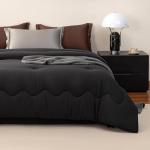 Cozynight Soft Comforter Oversized Super King Duvet Insert,Lightweight Down Alternative Comforter with Corner Tabs,Fluffy Breathable Machine Washable Reversible,132"x120"