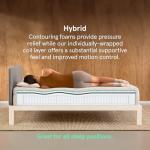Tuft & Needle Original Hybrid Medium Queen Mattress, Adaptive Foam, Individually-Wrapped Coils, Cooling Pressure Relief, 100 Night Trial, Fiberglass-Free, CertiPUR-US, 10-Year Limited Warranty