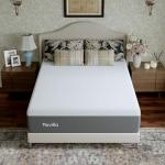 Novilla Bliss Green Tea King Size Mattress, 14 Inch Gel Memory Foam Mattress King in a Box for Cooling Comfort with Nylon Cover, Pressure Relief & Spine Alignment with CertiPUR-US Certified Foams