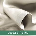 Pure Bamboo King Sheets, Genuine 100% Organic Viscose Derived from Bamboo Bed Sheet Set, Luxuriously Soft & Cooling, Double Stitching, 2 Year Quality Promise (King, Ivory)