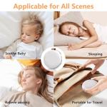 Portable Sound Machine Baby White Noise Machine Travel Noise Machine with 30 Soothing Sounds for Newborn Kids Adults Battery Sleep Brown Noise Masker 4 Timers Memory Function for Travel Home Office
