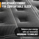 Ottomanson Full 13" Hybrid Mattress – Plush Feel & Pressure Relief – Premium Knitted Breathable Euro Top Cover – CertiPUR-US Certified Foam & Fiberglass-Free – Made in USA – Luxury Silver